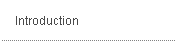 Introduction